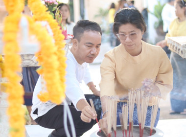 กิจกรรมทำบุญสำนักงานสหกรณ์จังหวัดบึงกาฬ พารามิเตอร์รูปภาพ 26
